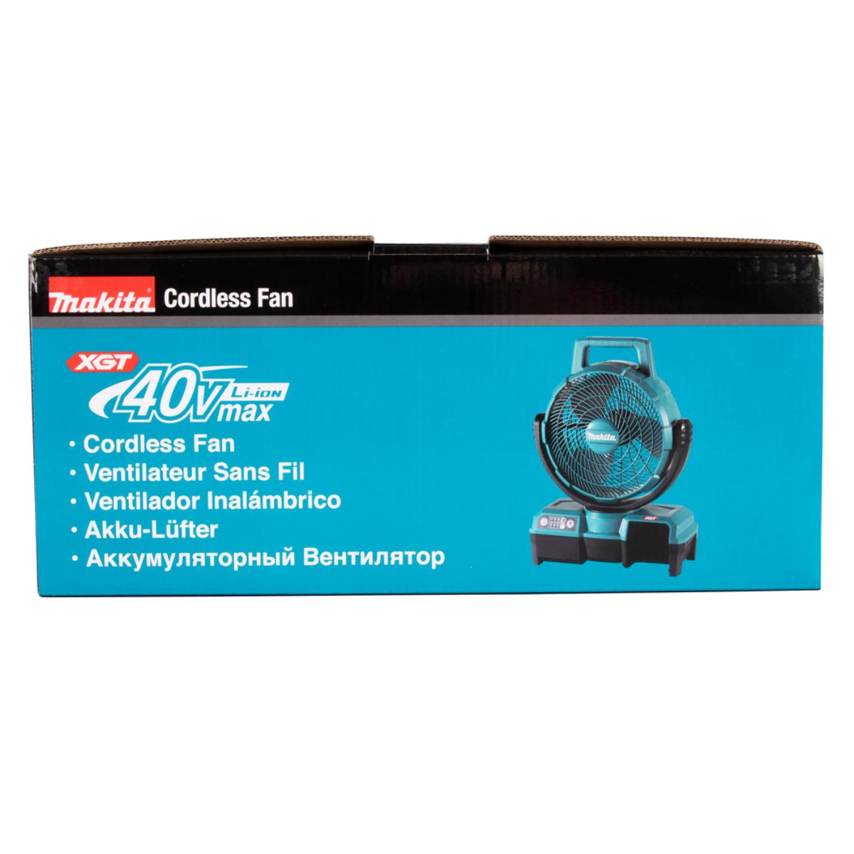 Makita Akku-Lüfter XGT 40V max./230V - 8,2 m³/min - 3,16 m/s - 3-stufig - CF001GZ