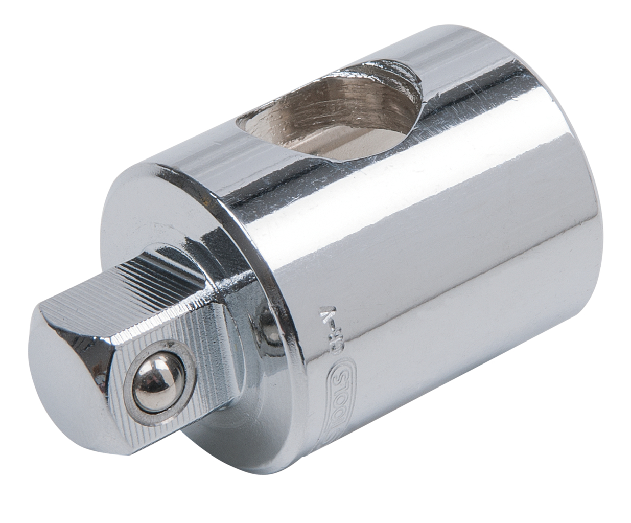 KS Tools 1/2" CHROMEplus Gleitstück-Vergrößerungsadapter, 3/8"F x1/2"M