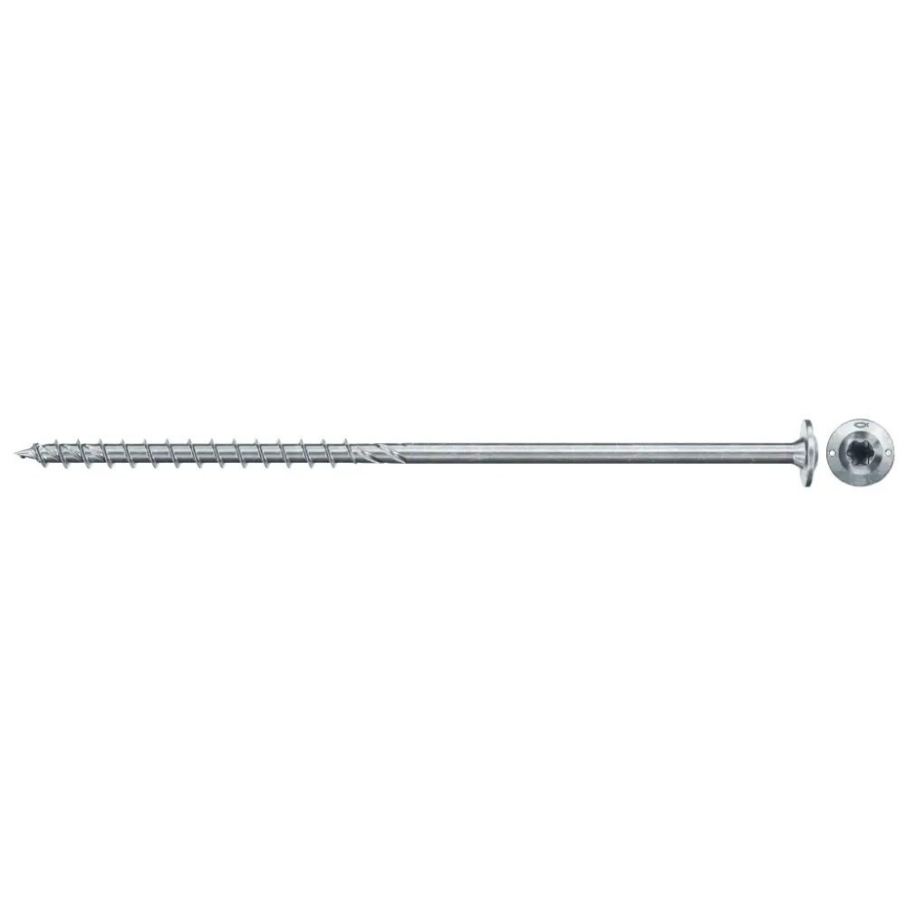 Fischer Spanplattenschraube 6,0x180 PowerFast FPF II WTP BC, Tellerkopf, Innenstern TX, Teilgewinde