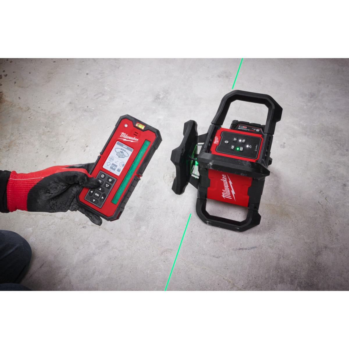 Milwaukee M18 ONE-KEY Akku-Rotationslaser M18RLOHVG300-501C