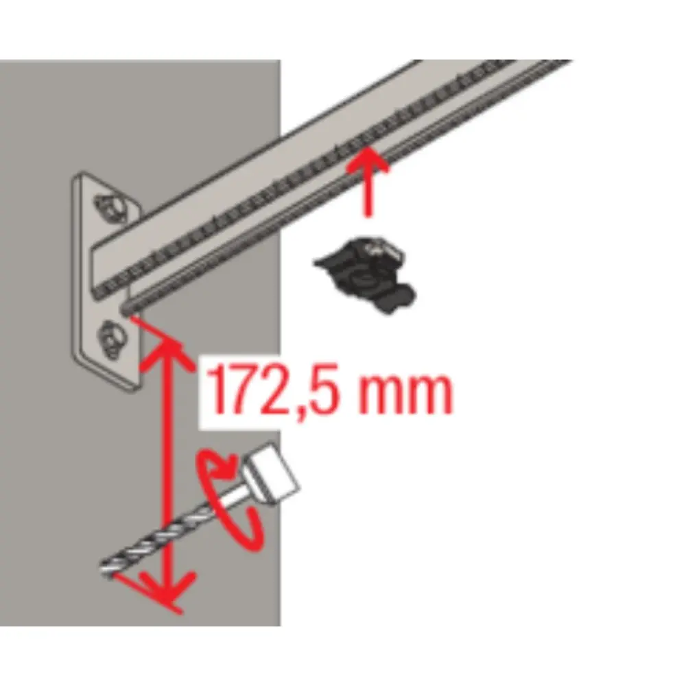 Fischer Winkelstütze WS 31-45°