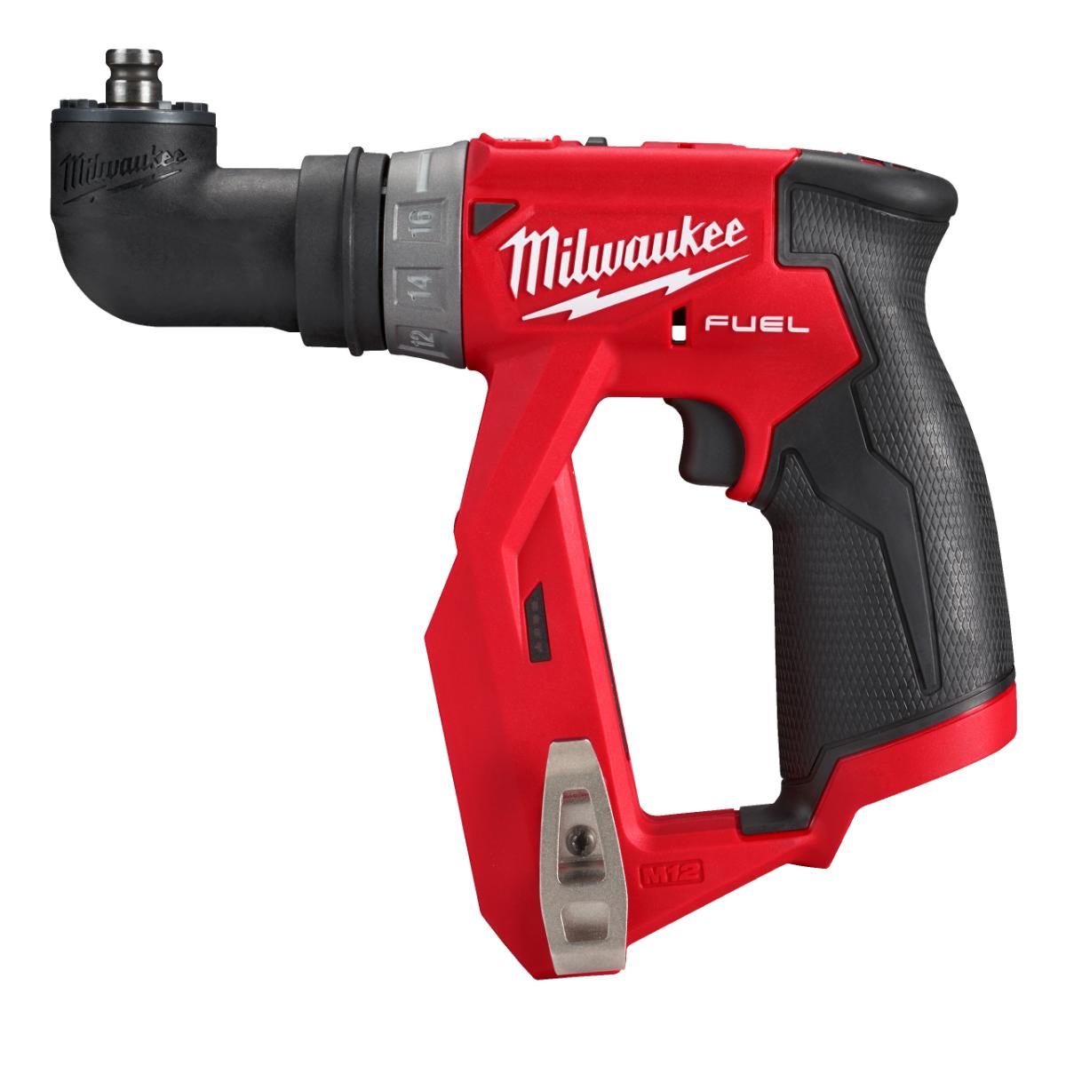 Milwaukee FUEL Akku-Kompakt-Bohrschrauber mit Schnellwechselbohrfutter M12 FDDX-0