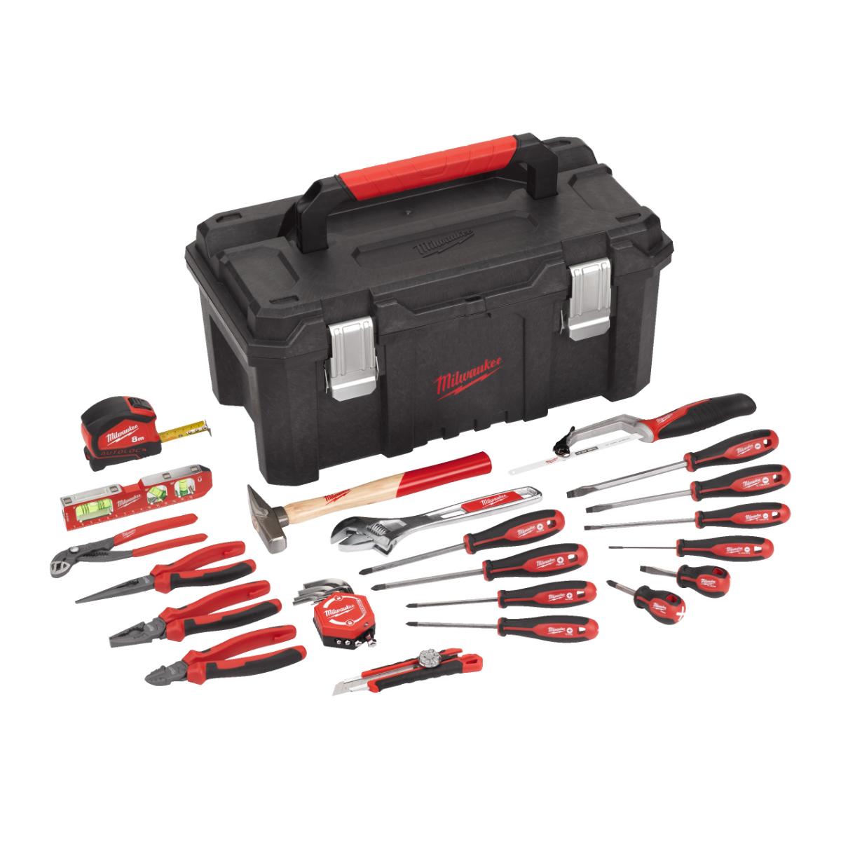 Milwaukee Handwerkzeug Starter Set 30-teilig