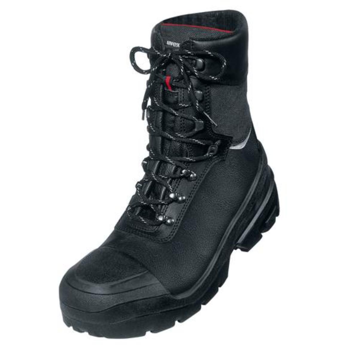 uvex quatro pro Sicherheitsschuh Winterstiefel S3, schwarz