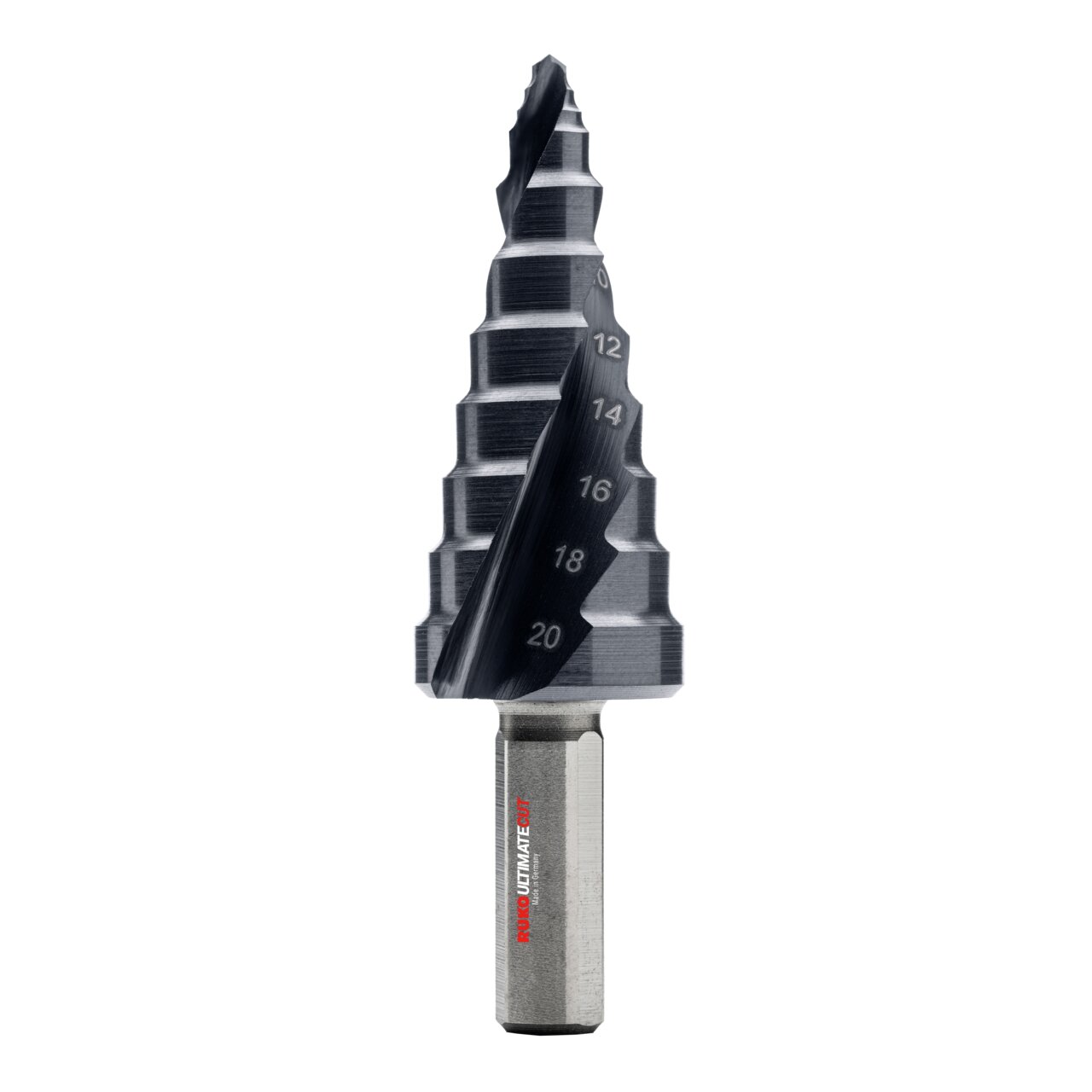 RUKO ULTIMATECUT Stufenbohrer-Satz HSS-Co 5 RUnaTEC mit FLOWSTEP® Spitze