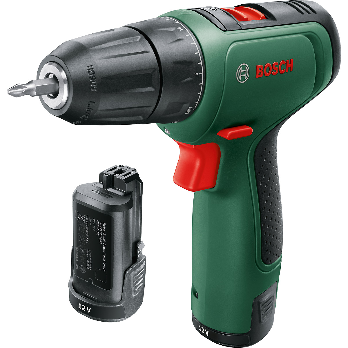 Bosch Akku-Bohrschrauber EasyDrill 1200,2 x Akku PBA 12V 1.5Ah