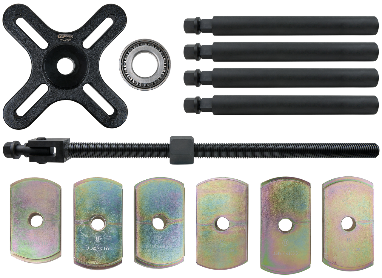 KS Tools Zylinderbuchsen-Auszieher-Satz, 14-tlg