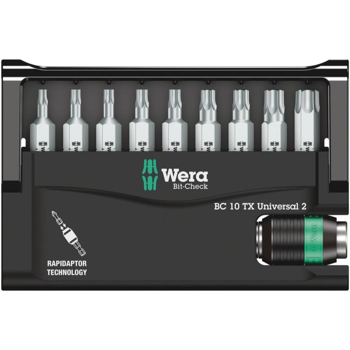 Wera Bit-Check 10 TX Universal 2, 10-teilig