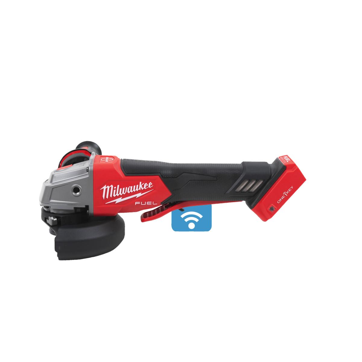 Milwaukee ONEKEY Akku-Sicherheits-Winkelschleifer M18 ONEFSAG125XPDB-0X