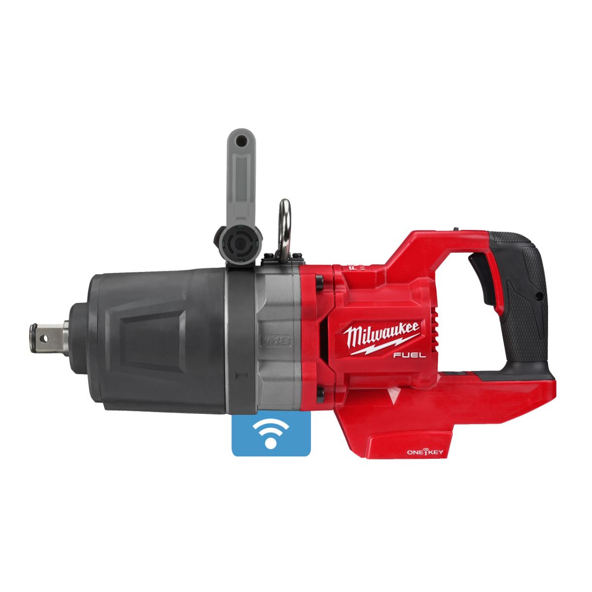 Milwaukee ONE KEY Akku-Schlagschrauber D-Griff 1-Zoll Vierkant Sprengring M18 ONEFHIWF1DS-0C