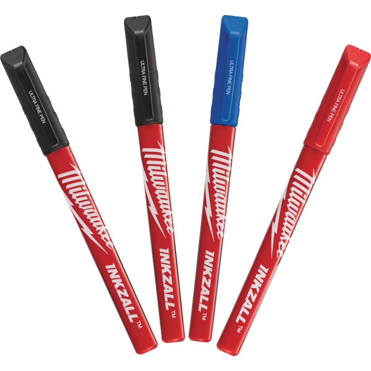 Milwaukee INKZALL™ feiner Marker - 4 Stück