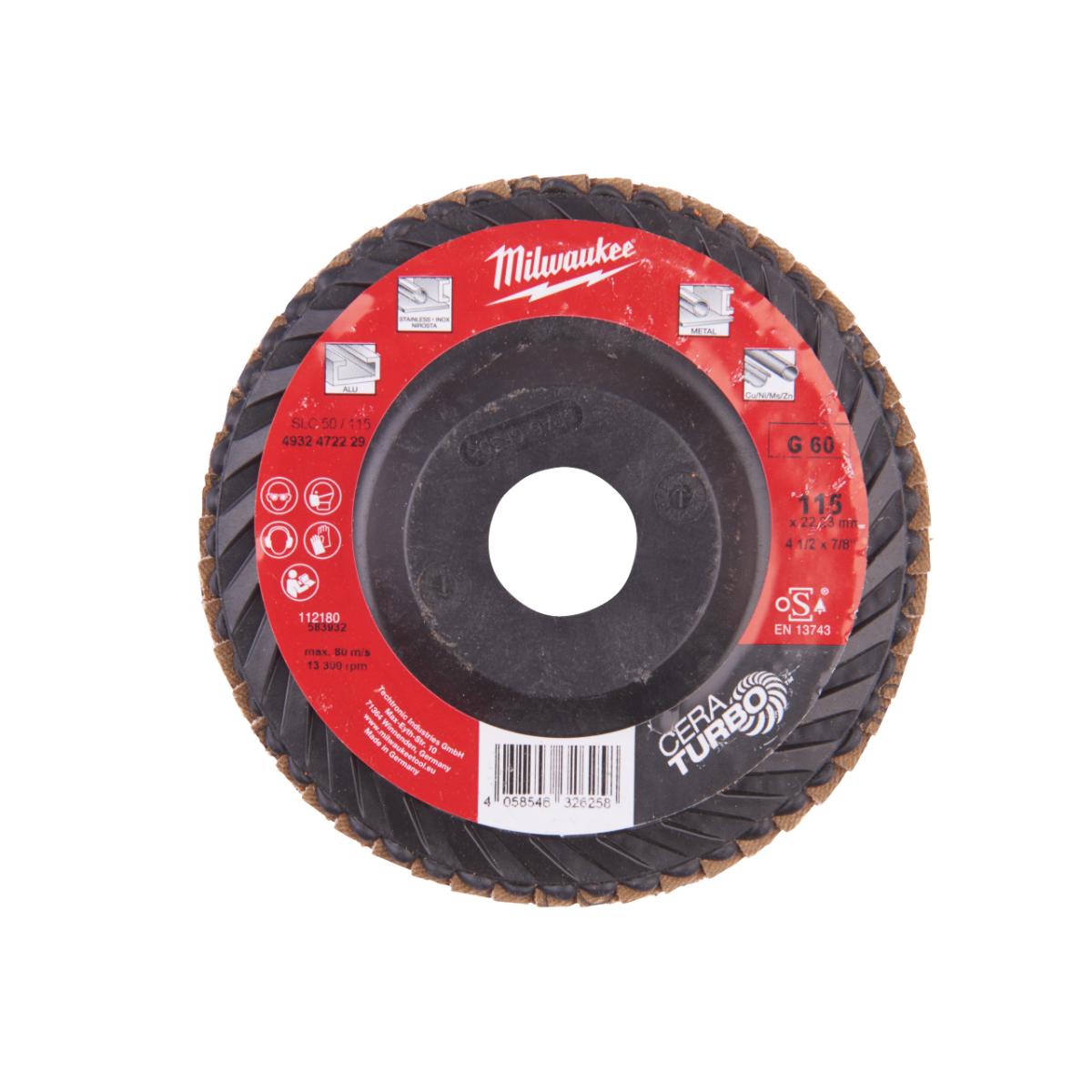 Milwaukee - Fächerschleifsch. SLC50/115 K60 Keramik - 4932472229