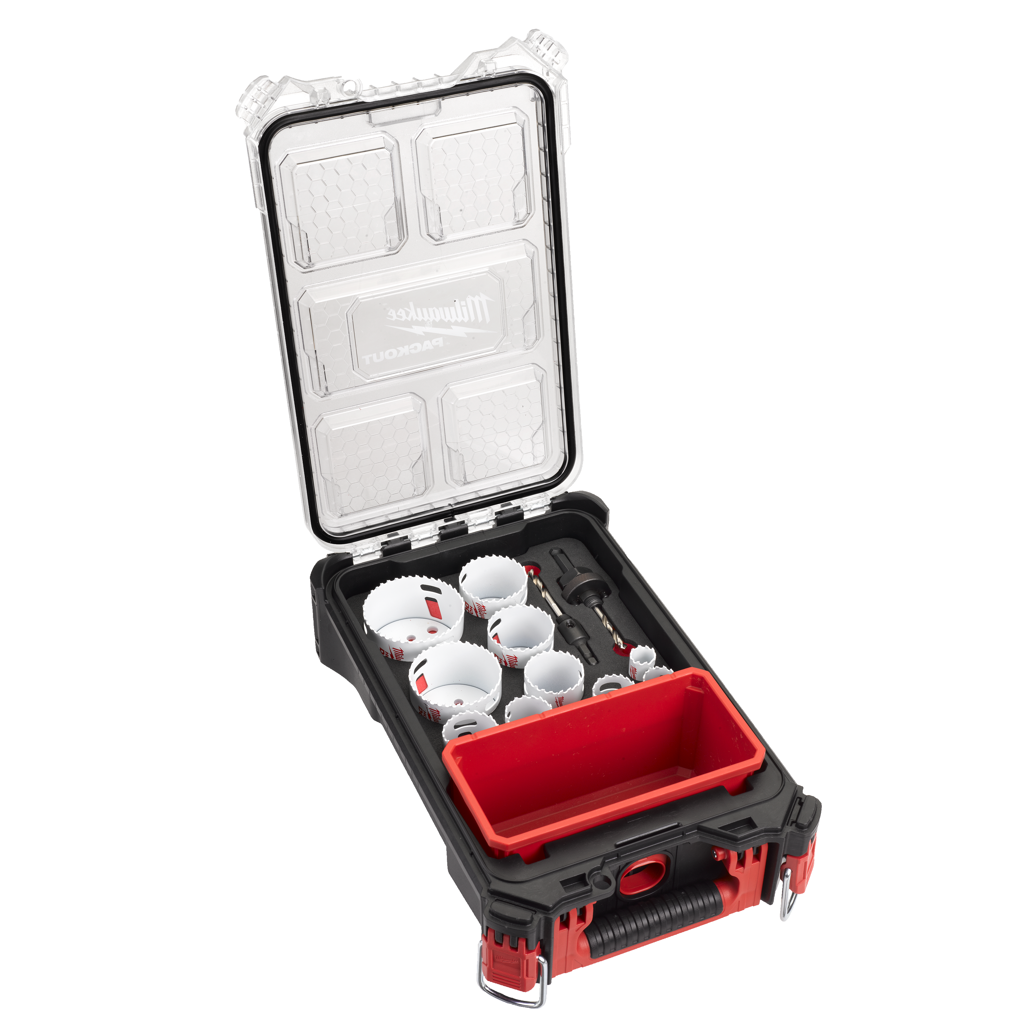 Milwaukee Lochsägen und Shockwave Set 50-teilig