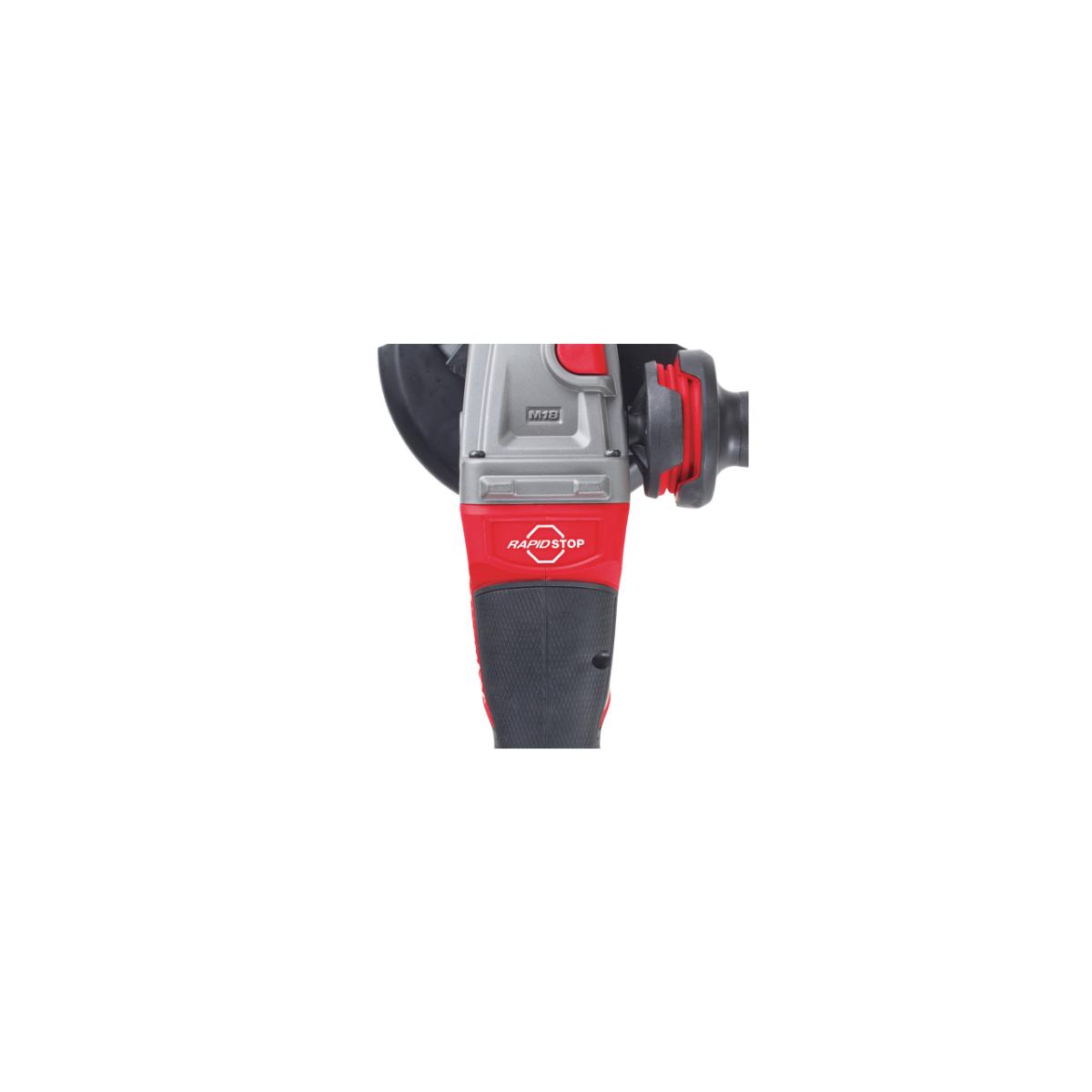 Milwaukee FUEL Einstellbarer Akku-Sicherheits-Winkelschleifer m. Bremse M18 FSAGV125XPDB-0X