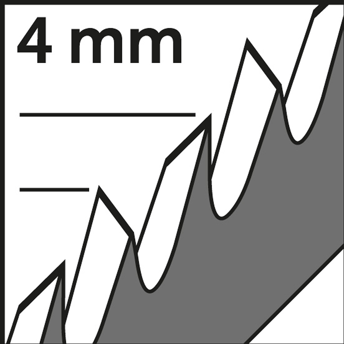 Bosch Stichsägeblatt T 744 D Speed for Wood, 3er-Pack