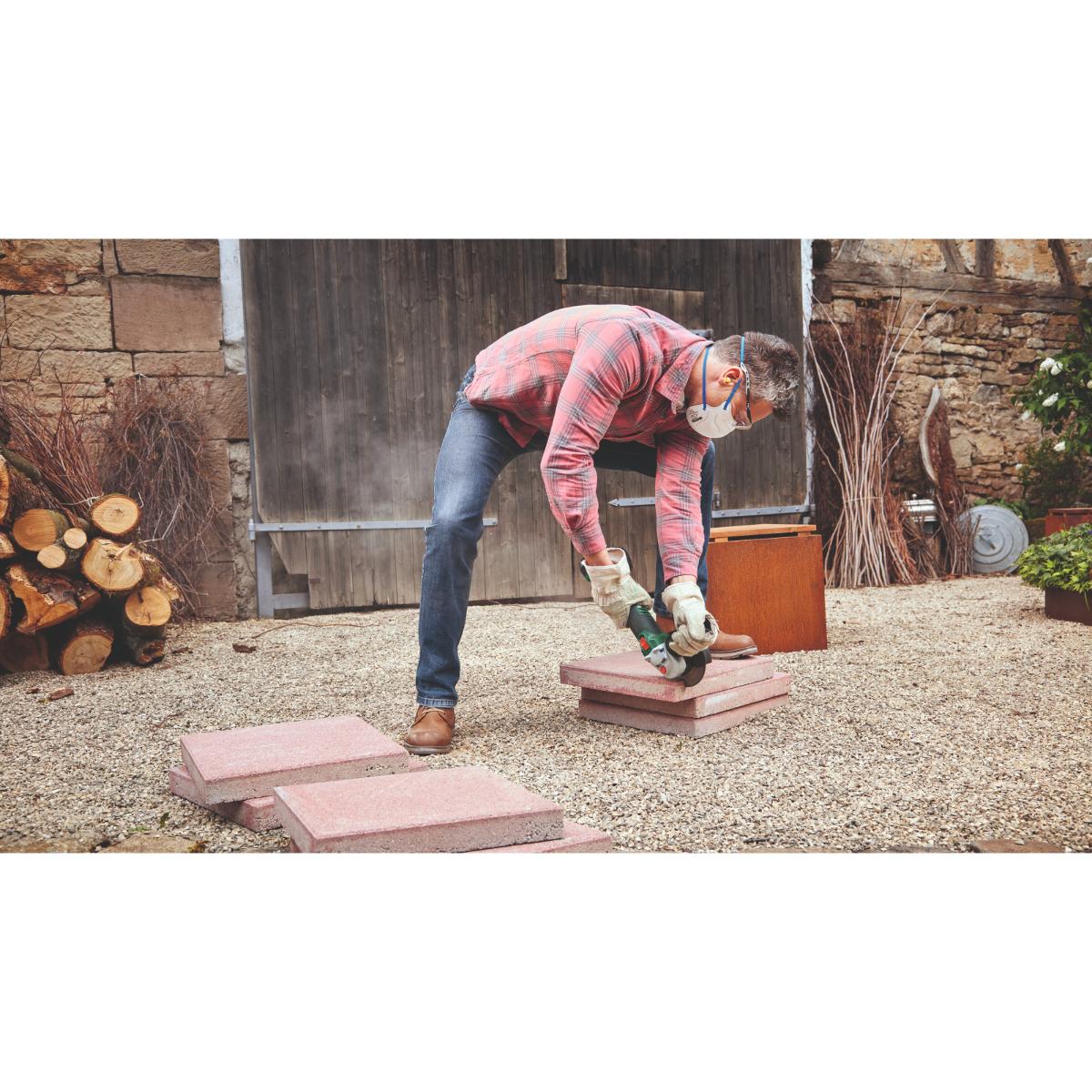 Bosch Akku-Winkelschleifer UniversalGrind 18V-75, Schleifscheibendurchmesser 125 mm
