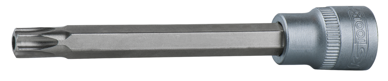 KS TOOLS 3/8" Bit-Stecknuss Torx mit Stirnlochbohrung, lang