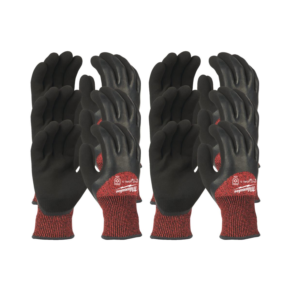 Milwaukee Kälte-Schnittschutzhandschuhe Klasse 3/C