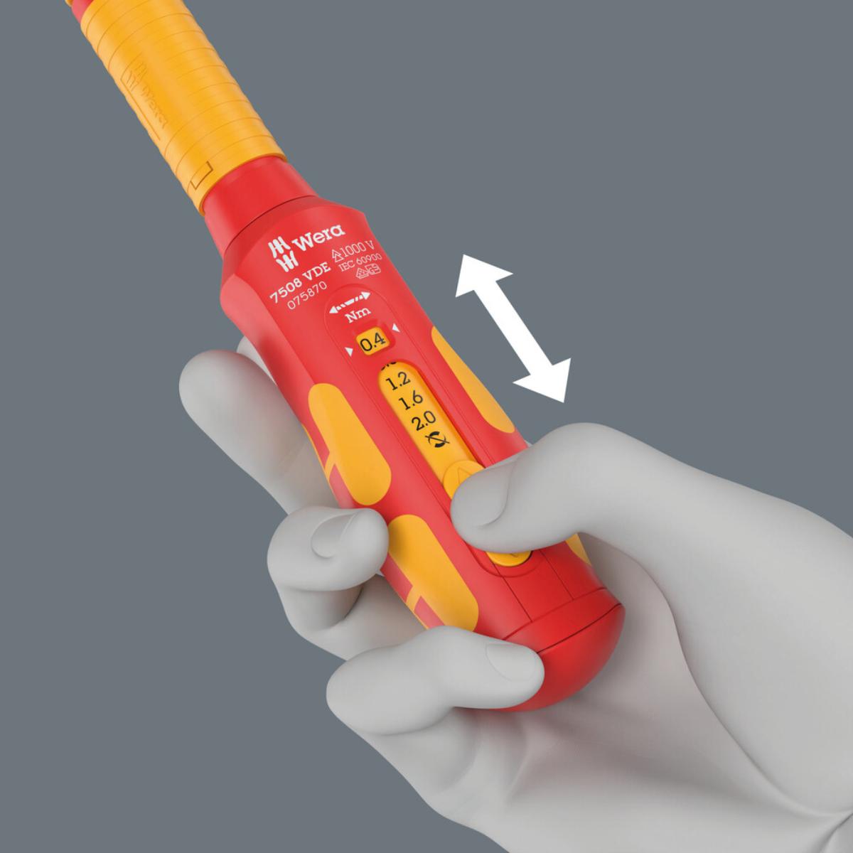 Wera Kraftform Kompakt VDE Safe-Torque Speed Schaltschrank 1, 23-teiliges Set
