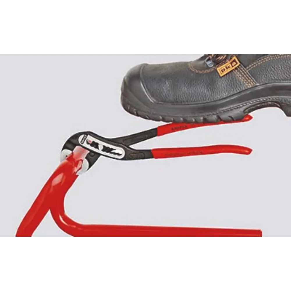 KNIPEX Alligator Wasserpumpenzange mit Mehrkomponenten-Hüllen schwarz atramentiert 180 mm