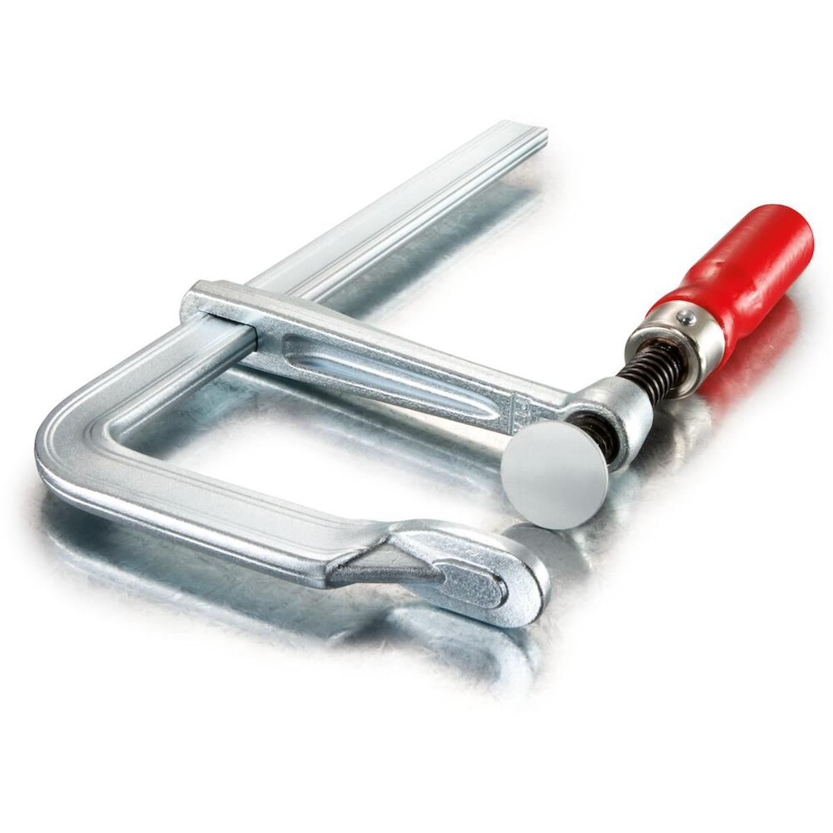 BESSEY Original Ganzstahl-Schraubzwinge GZ mit bewährtem Holzgriff