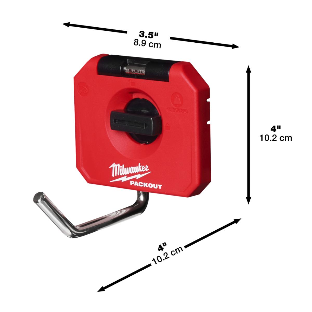 Milwaukee PACKOUT Einzelhaken Metall