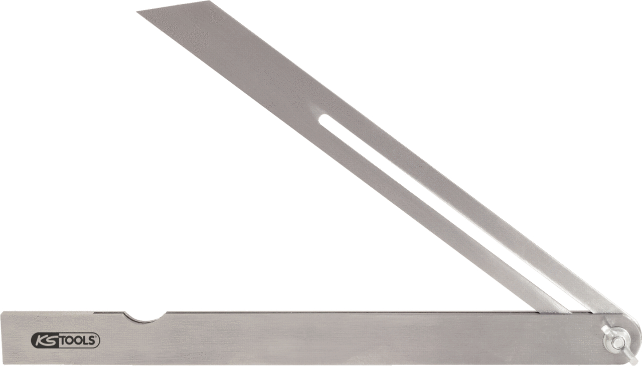 KS Tools Verstellbarer Winkel mit Stahlschenkel