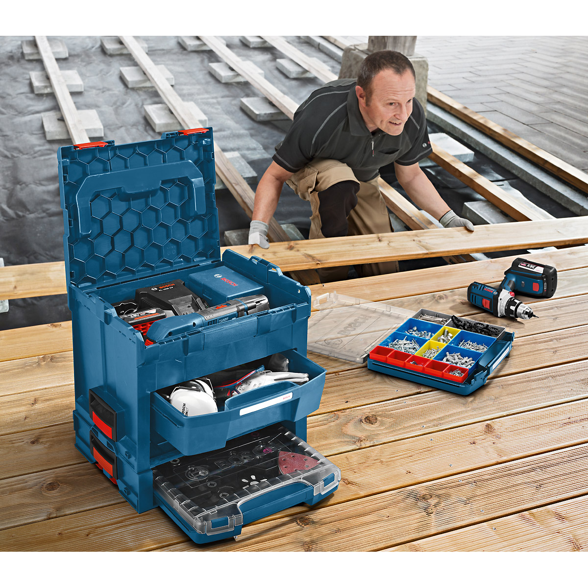 Bosch Einlage L-Boxx Inlay GCB 18V- 63