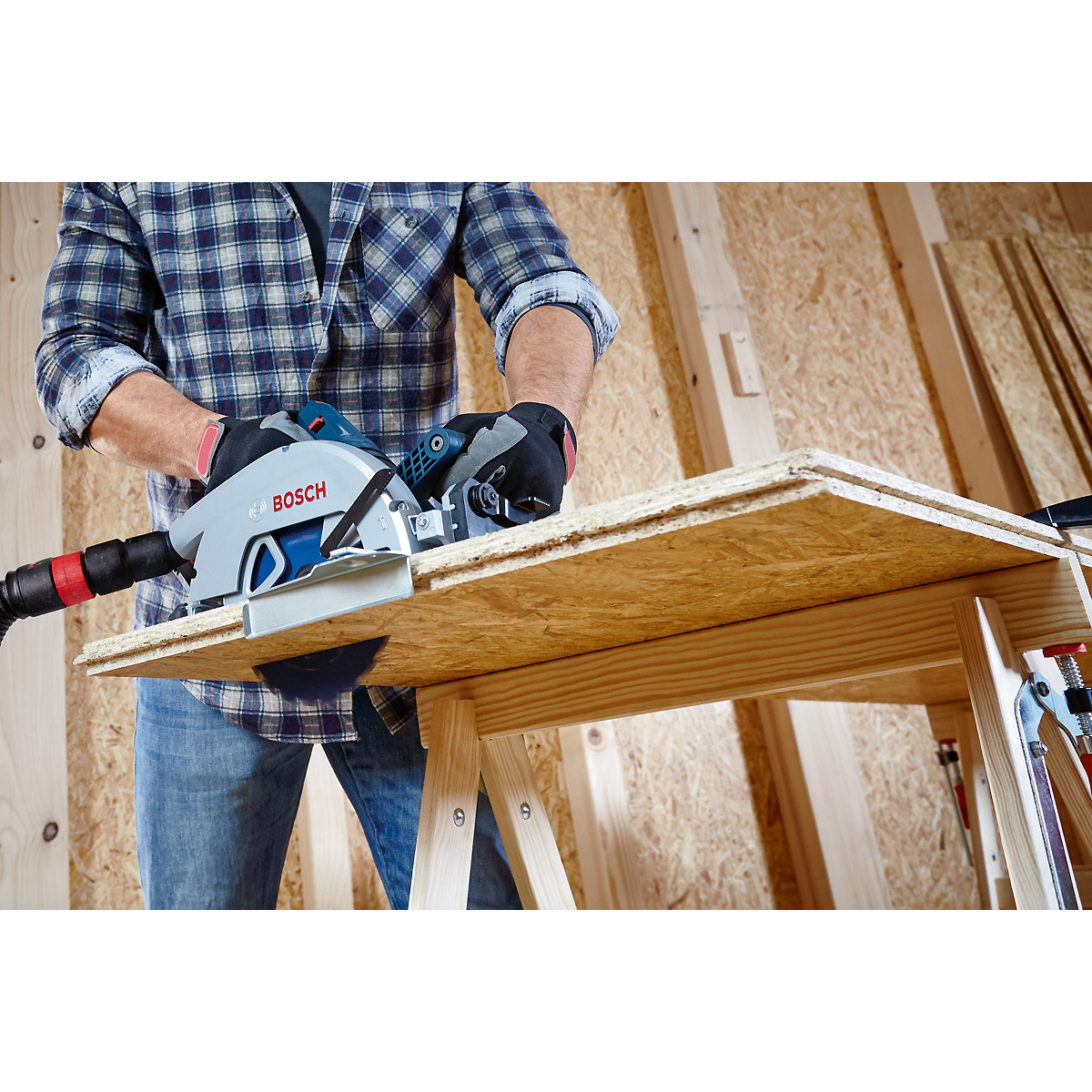 Bosch Akku-Kreissäge BITURBO GKS 18V-68 GC