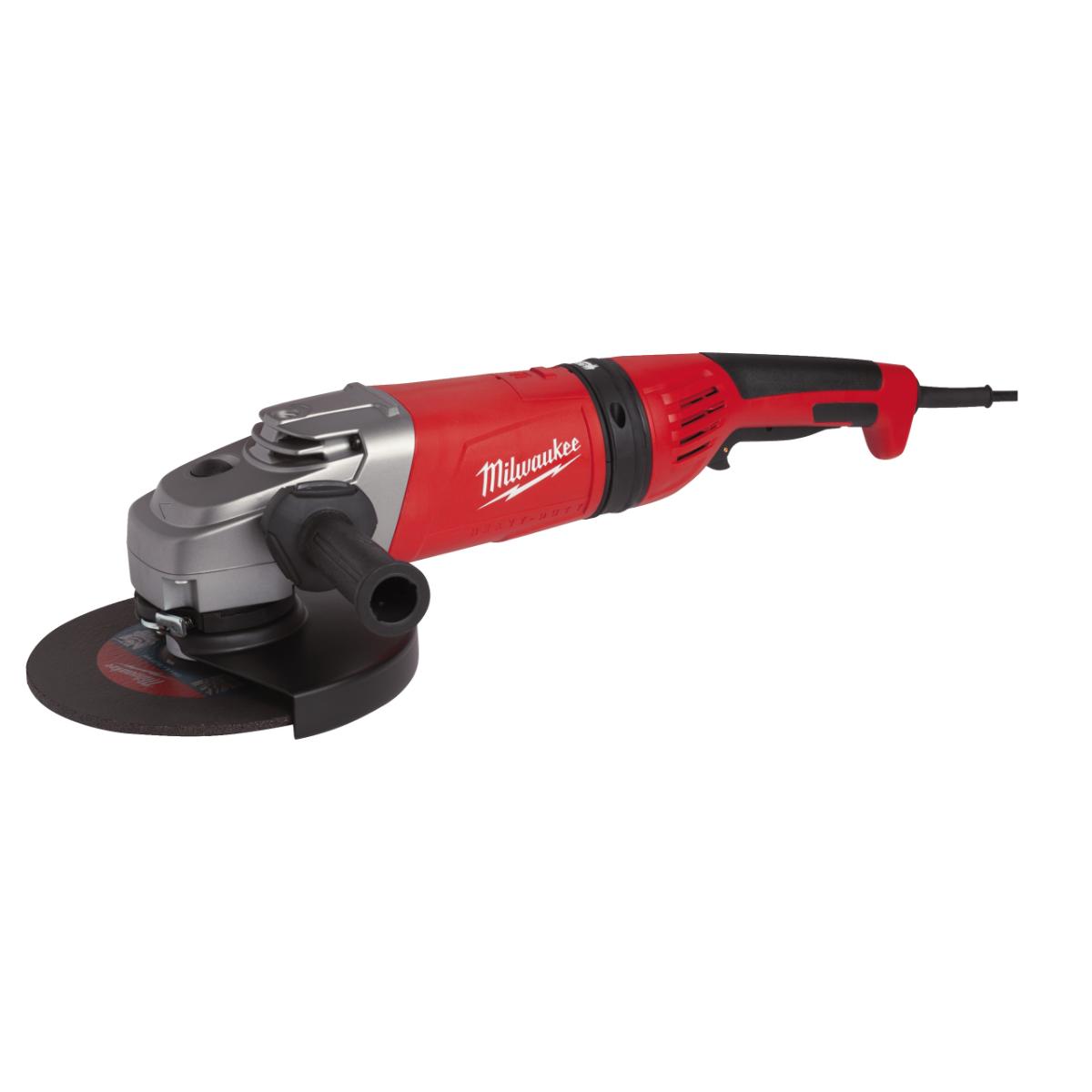 Milwaukee Winkelschleifer mit Totmannschalter AGVM26-230GEXProTector/Totmannschalter