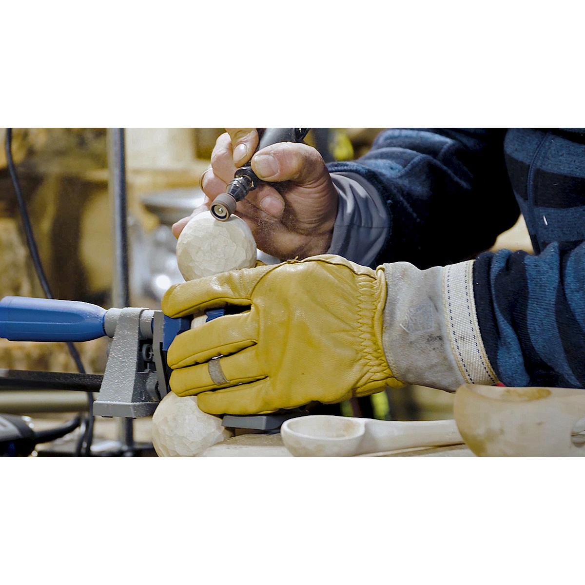 DREMEL Schleifband 13 mm, Körnung 60, mit Schleifdorn