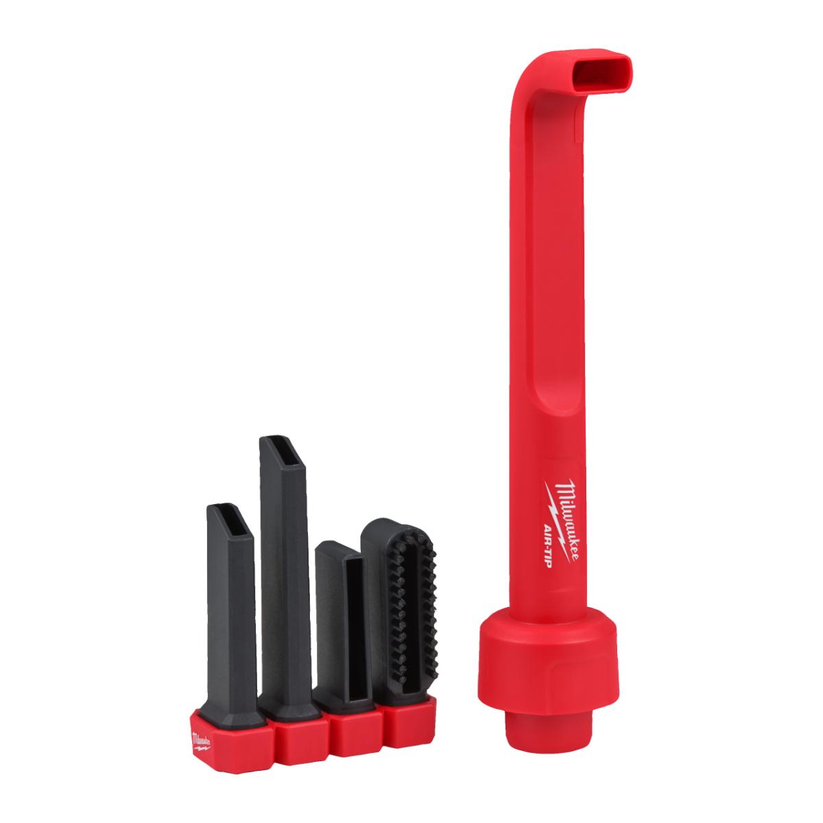 Milwaukee AIR - TIP 4 - IN - 1 Reinigungs - Set rechtwinkelig