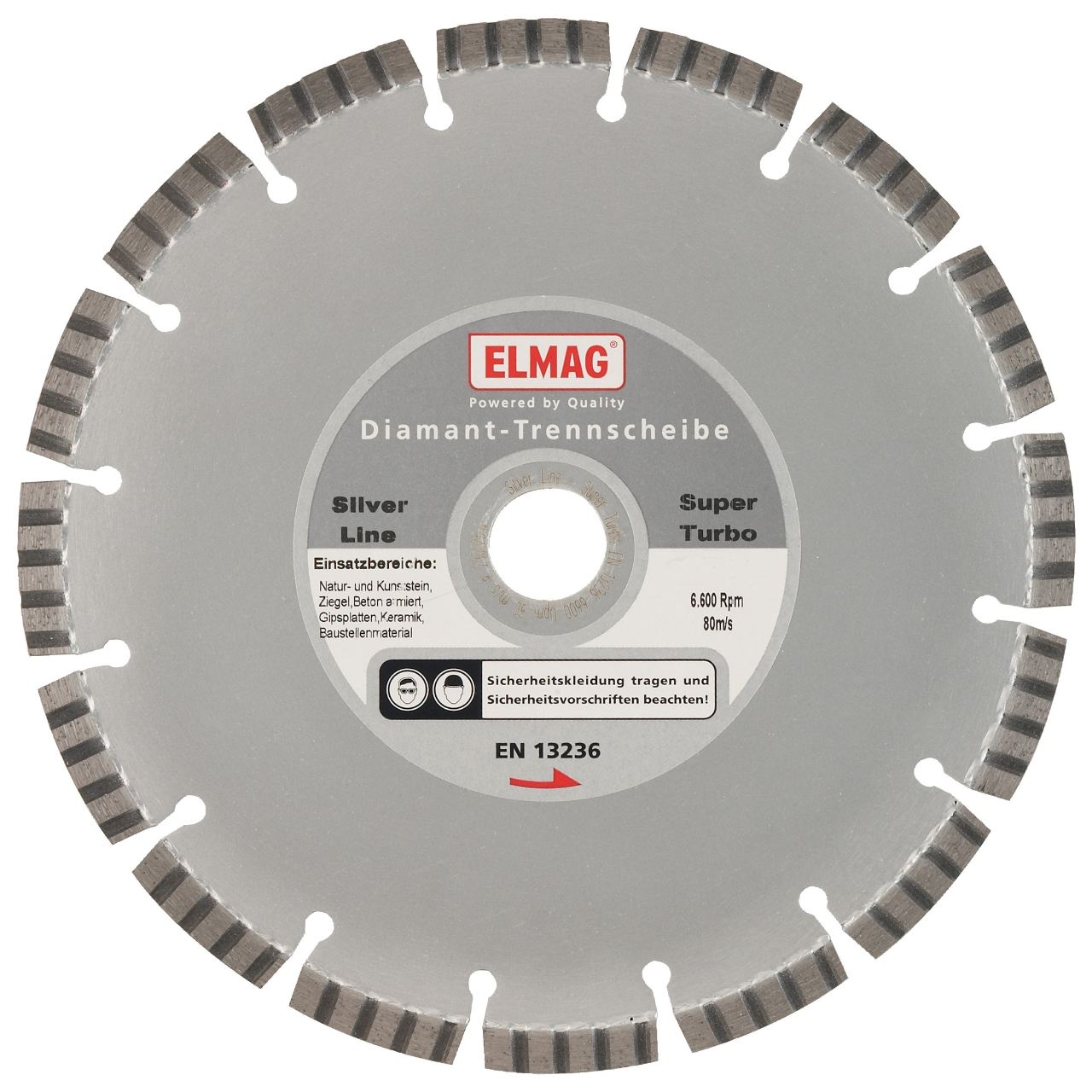 ELMAG Diamantscheibe PREMIUM LINE - ASPHALT (Bohrung: 25,4 mm)