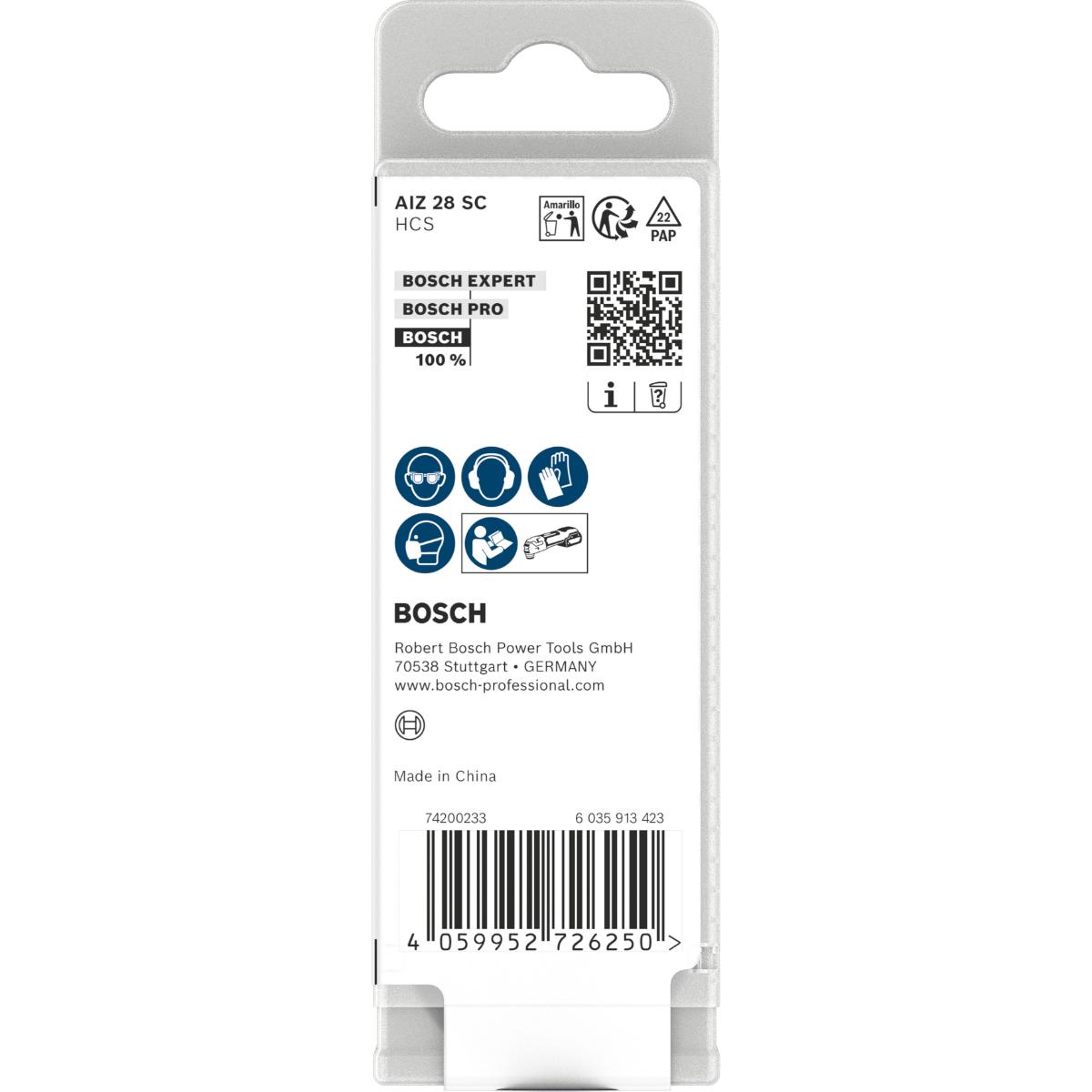 Bosch AIZ 28 SC Kunststoff Schneider, Starlock, 28 x 40 mm, 10-Stück