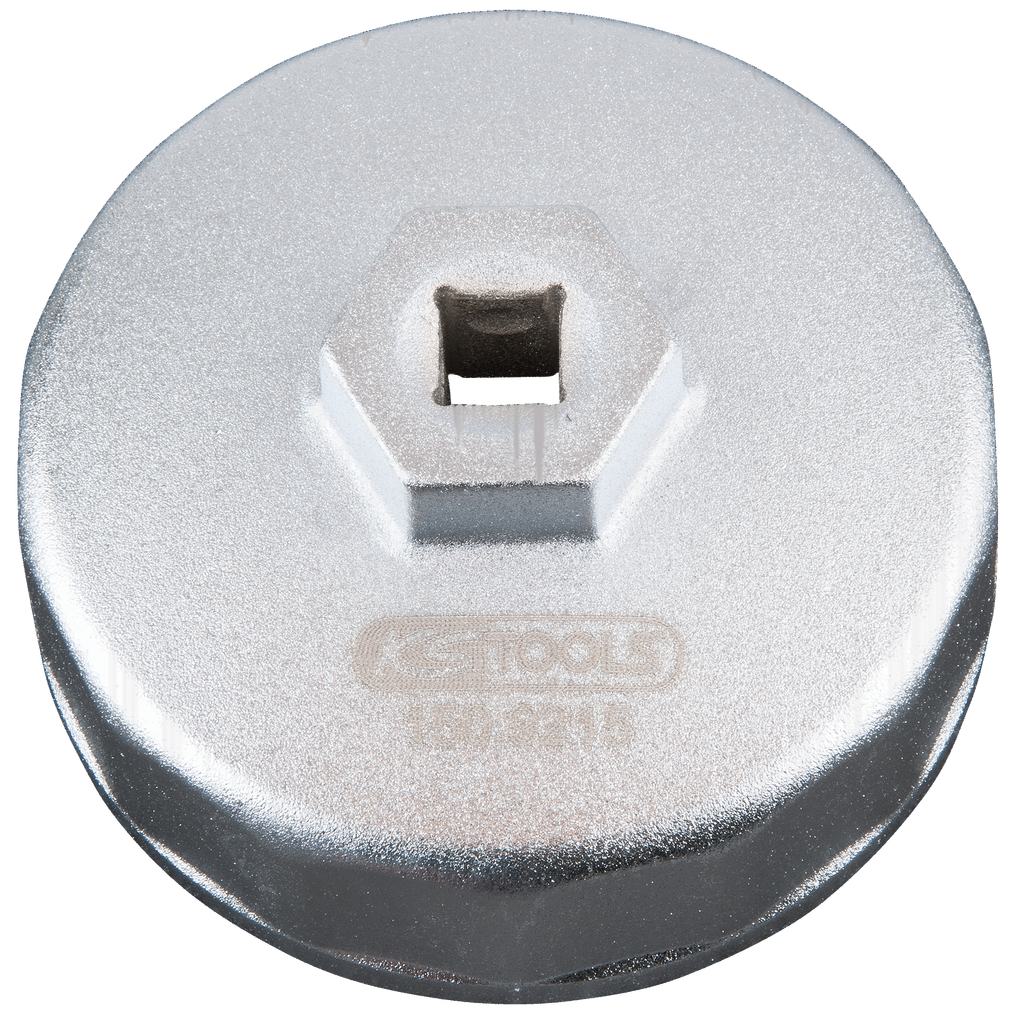 KS Tools 3/8" Ölfilterschlüssel, SW 74,2mm, 14 Flächen