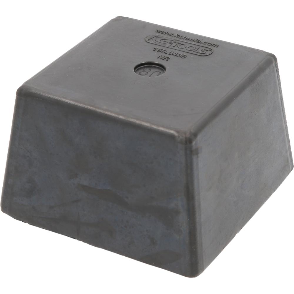 KS Tools Gummiauflage 16 für Hebebühnen, 120 x 120 x 100 mm