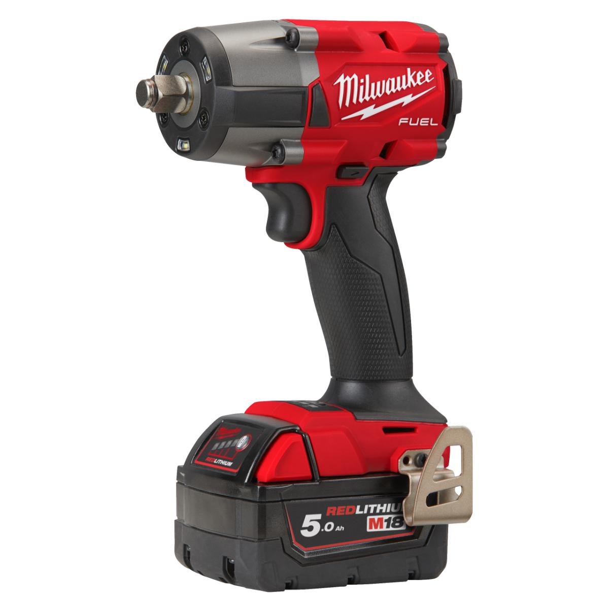 Milwaukee FUEL Akku-Schlagschrauber 1/2 Zoll Vierkant Sprengring M18 FMTIW2F12-502X
