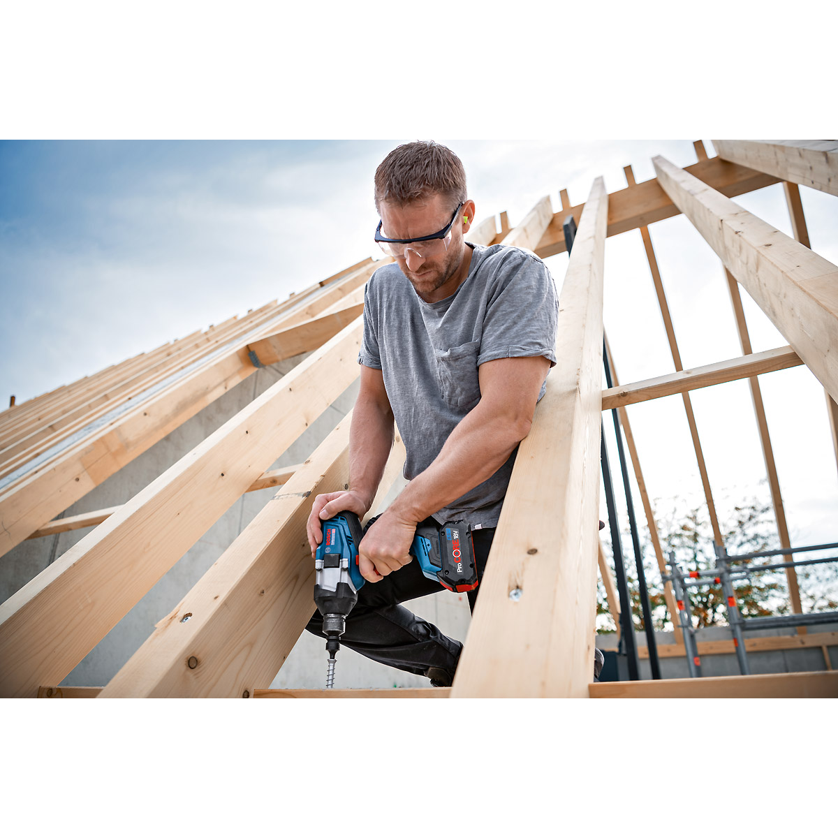 Bosch Akku-Drehschlagschrauber GDS 18V-1050 HC in L-BOXX
