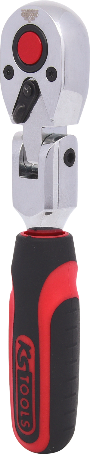 KS Tools 1/4" CHROMEplus Gelenk-Umschaltknarre, 72 Zahn