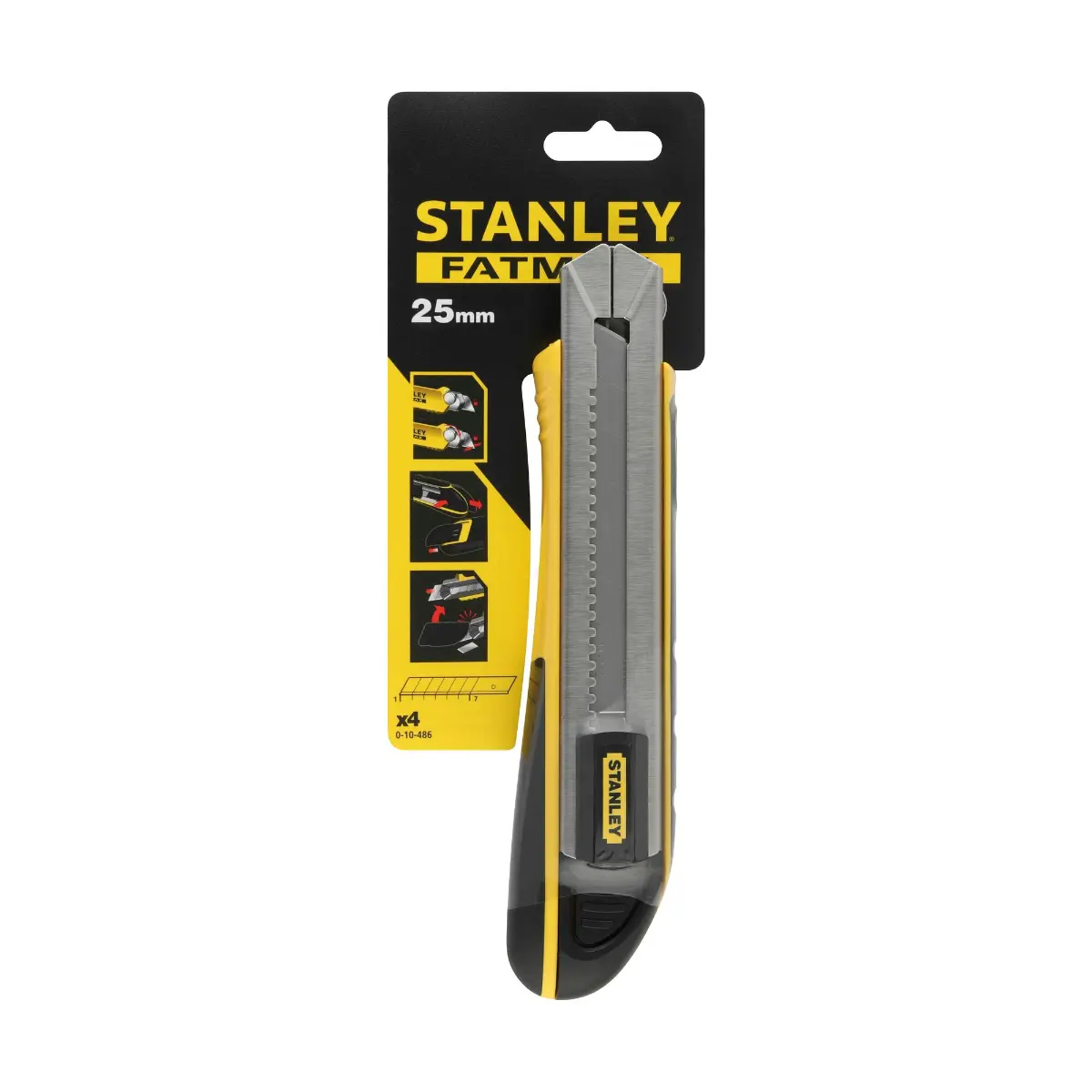 STANLEY FATMAX Cutter mit Magazin 25 mm (unverpackt)
