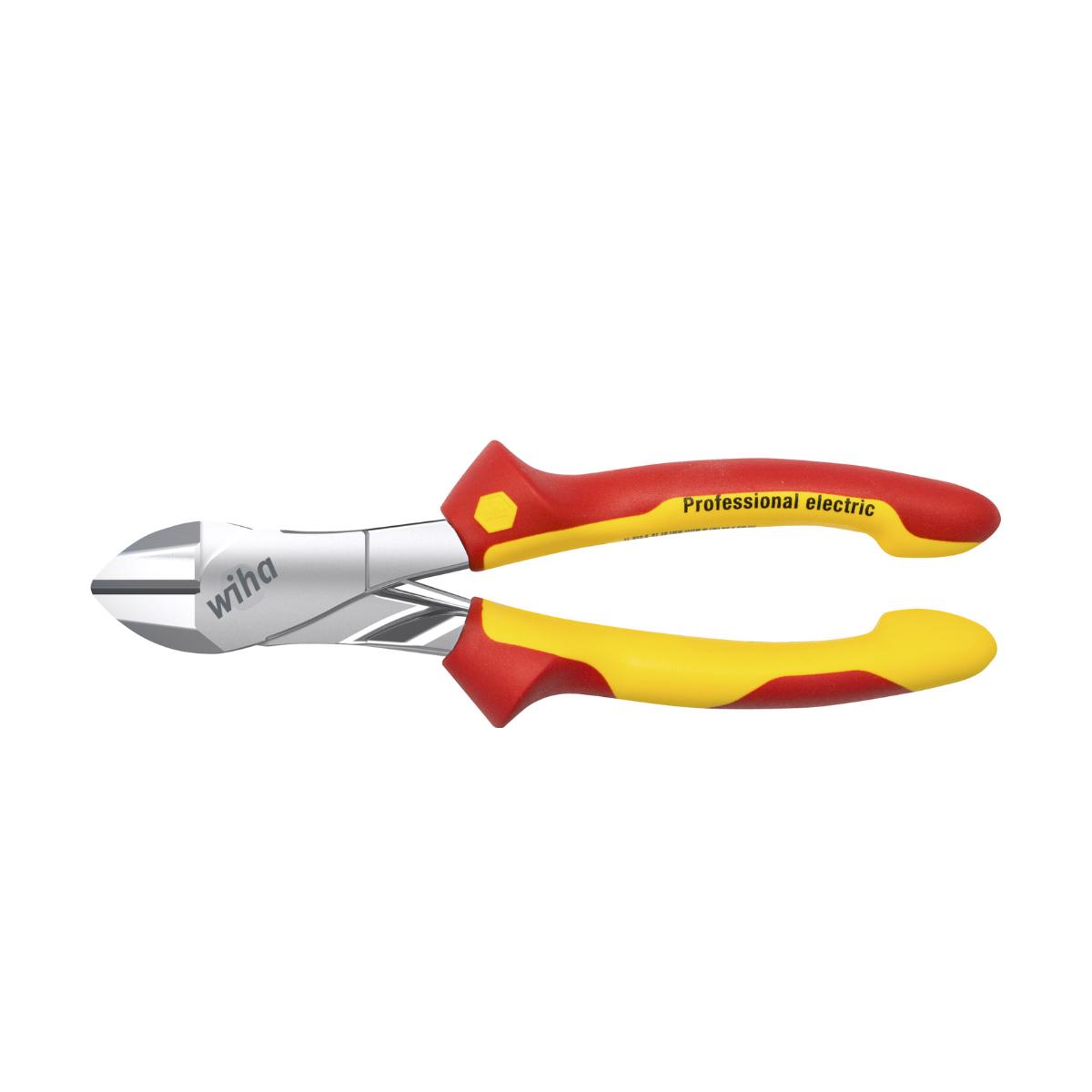 Wiha Kraftseitenschneider Professional electric mit DynamicJoint mit ein- und ausschaltbarer Öffnungsfeder