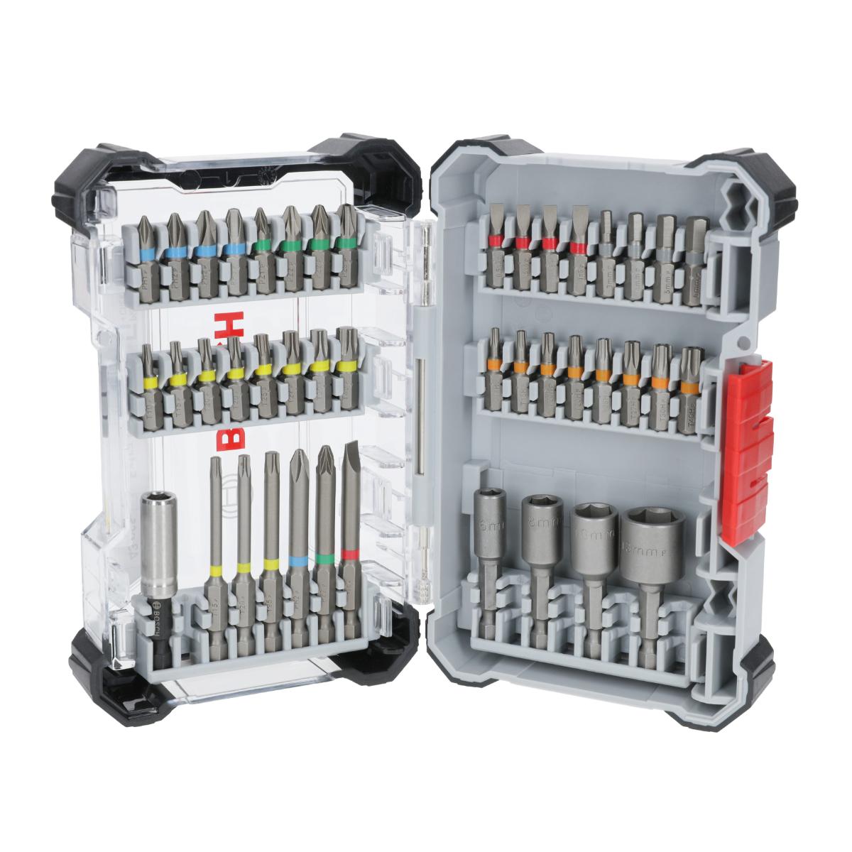 Bosch Extra Hard im Pick and Click-Koffer, 43‑teiliges Set