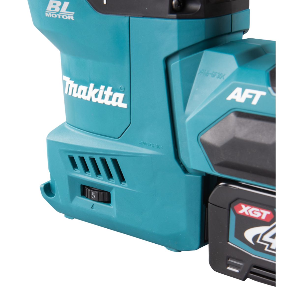 Makita Akku-Kombihammer 40V max. + Schnellwechselfutter / 4,0 Ah, 2 Akkus+Ladegerät+Transportkoffer
