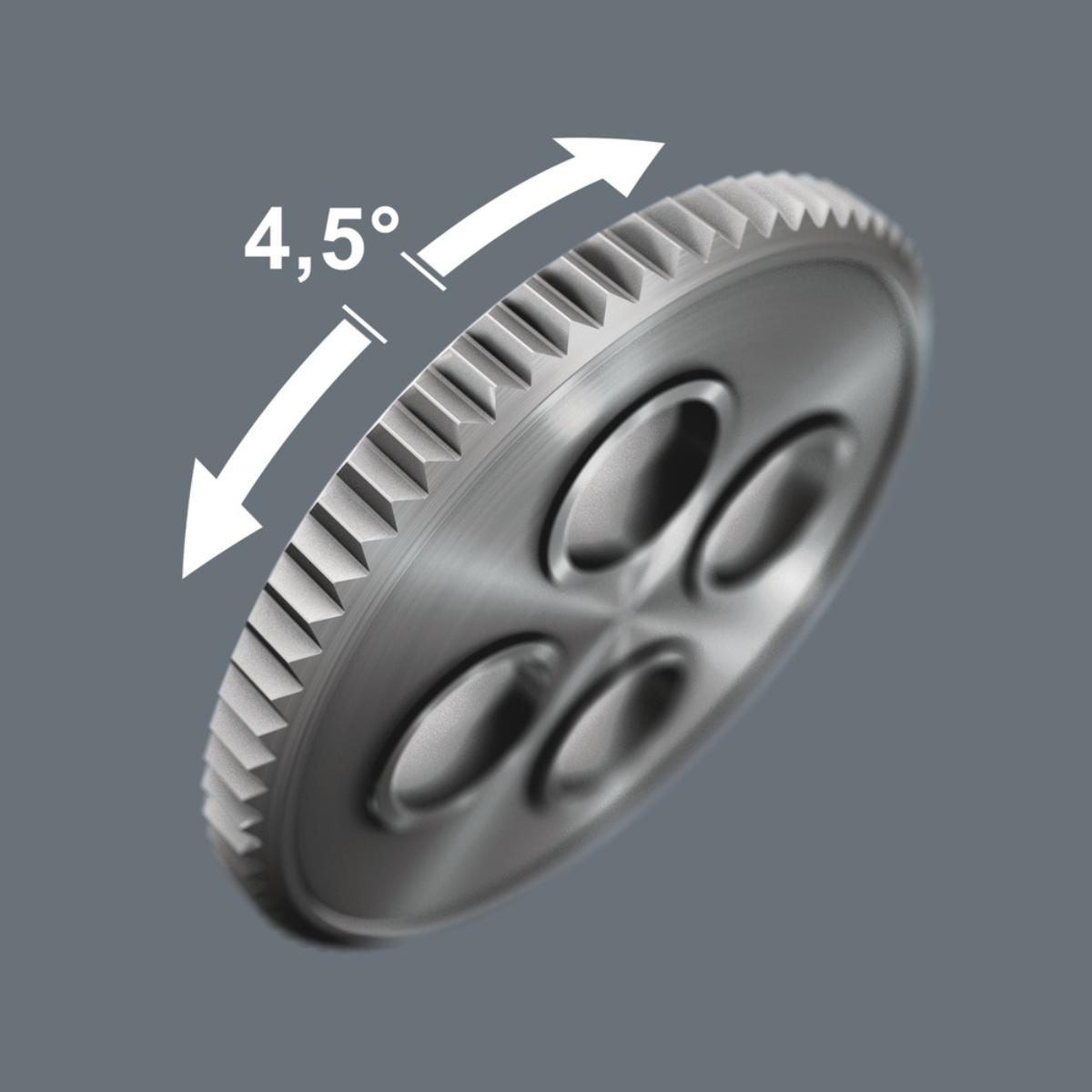 Wera 8010 A Zyklop Comfort Knarre, mit Umschalthebel, mit 1/4"-Antrieb