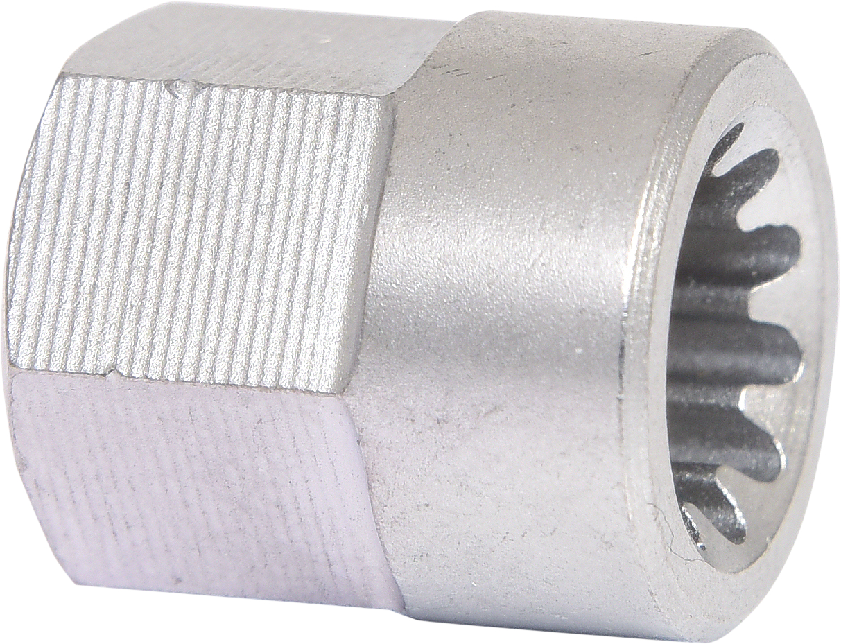 KS Tools Spezialeinsatz Vielzahn M9 mit Magnet, für SAF und Knorr Sättel