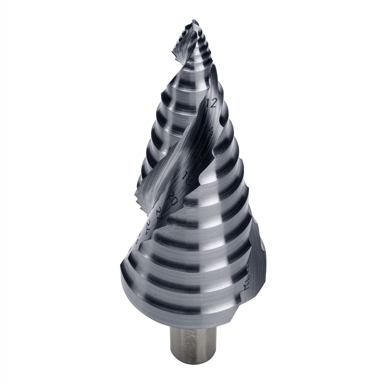 RUKO ULTIMATECUT Stufenbohrer RUnaTEC mit FLOWSTEP® Spitze, HSS, 3-Flächenschaft