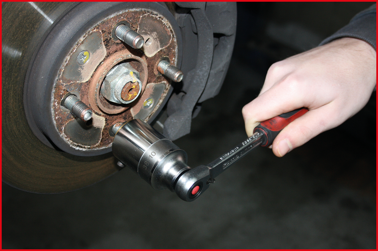 KS Tools 3/8" Gewindeschneid-Satz für Radmuttern- und Schrauben, 11-tlg
