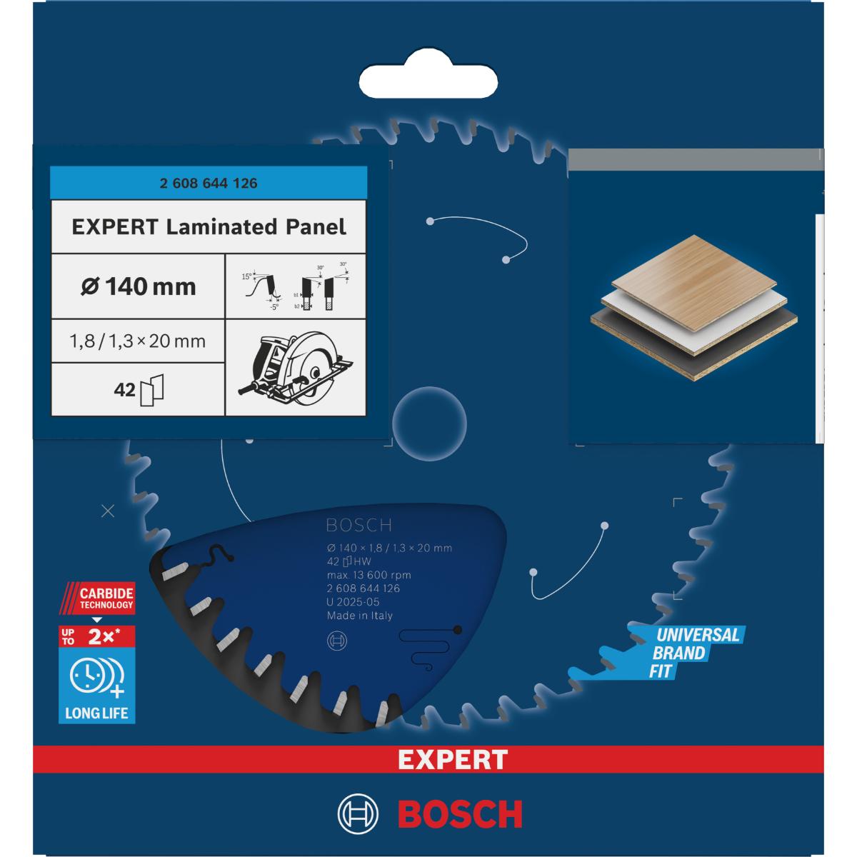 Bosch Kreissägeblatt Expert for Laminated Panel
