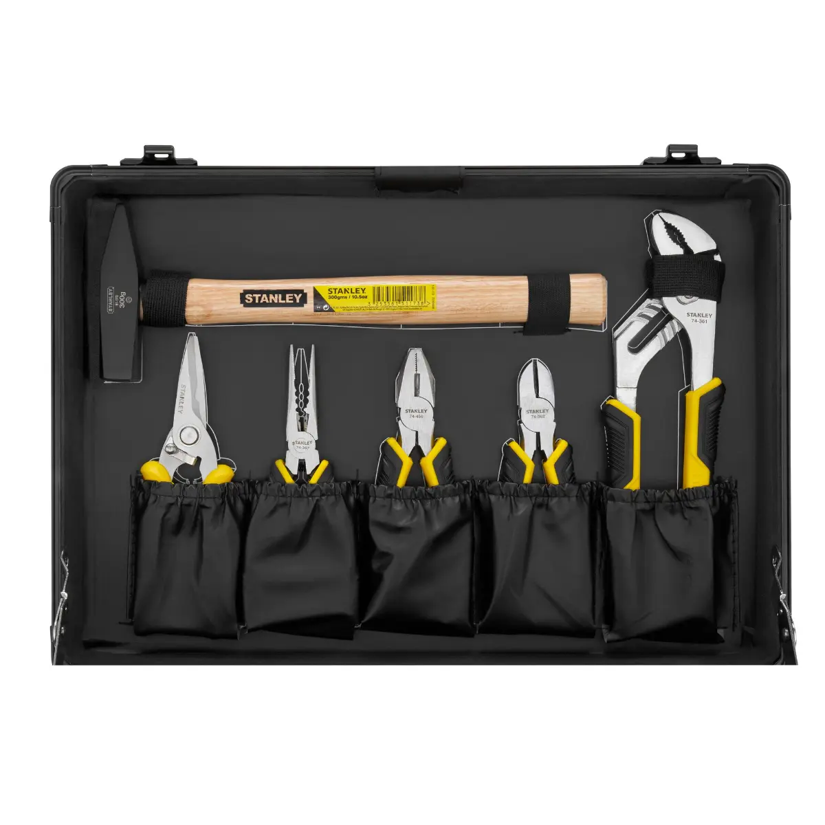 STANLEY Universal-Werkzeugsortiment im Aluminiumkoffer, 119-teilig