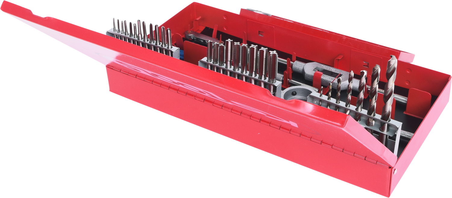 KS Tools HSS Co Gewindeschneidwerkzeug-Satz, 44-tlg